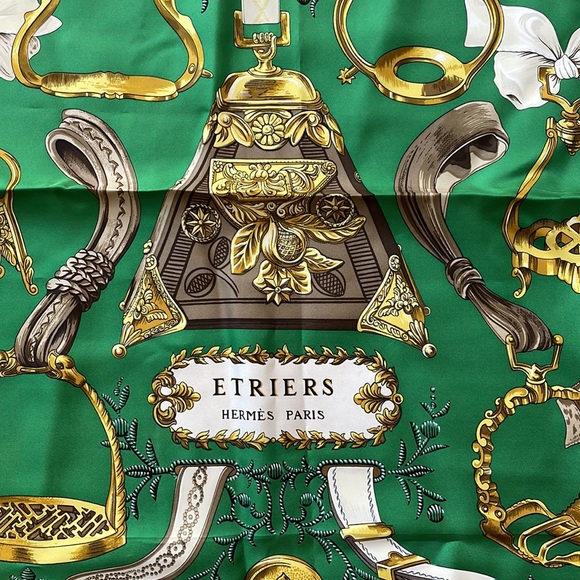 Vintage Hermes Scarf, Paris - Picture 5 of 8